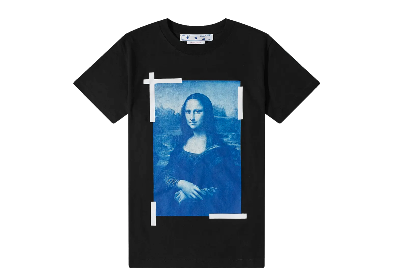 Off-White Mona Lisa Oversized T-shirt Black