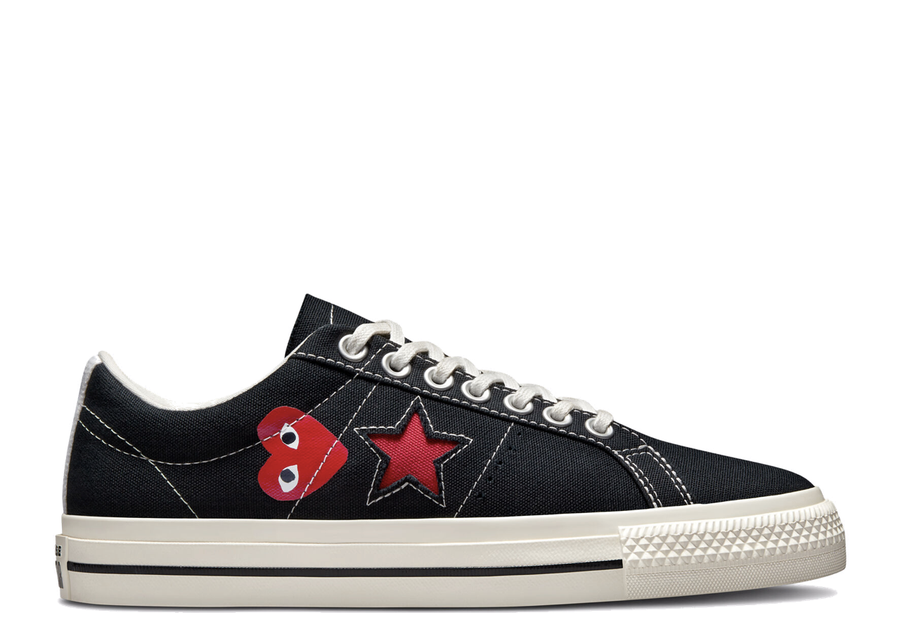 Converse One Star Ox Comme des Garcons PLAY Black