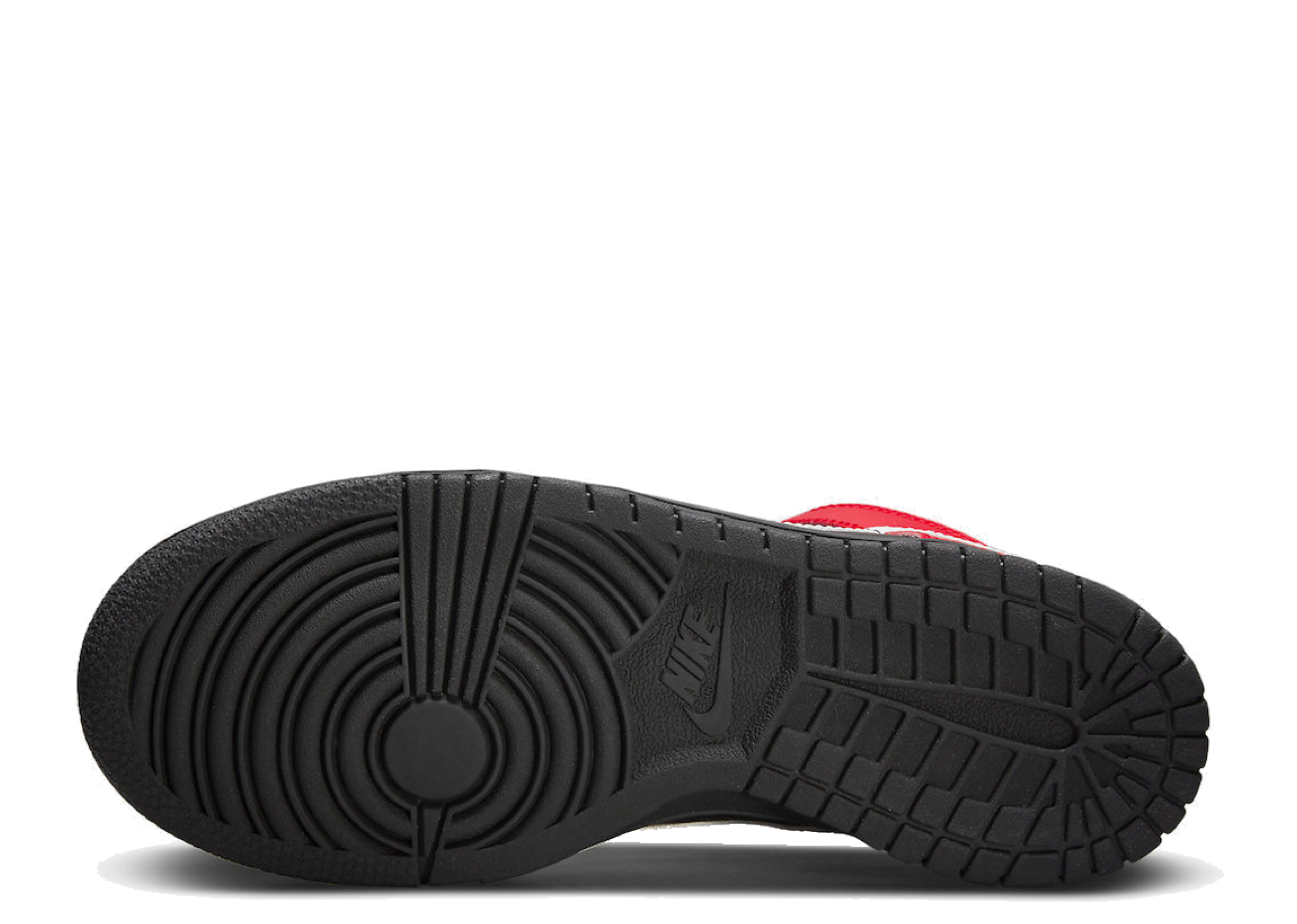 Nike Dunk High Black Red (Grade School) - photo 4