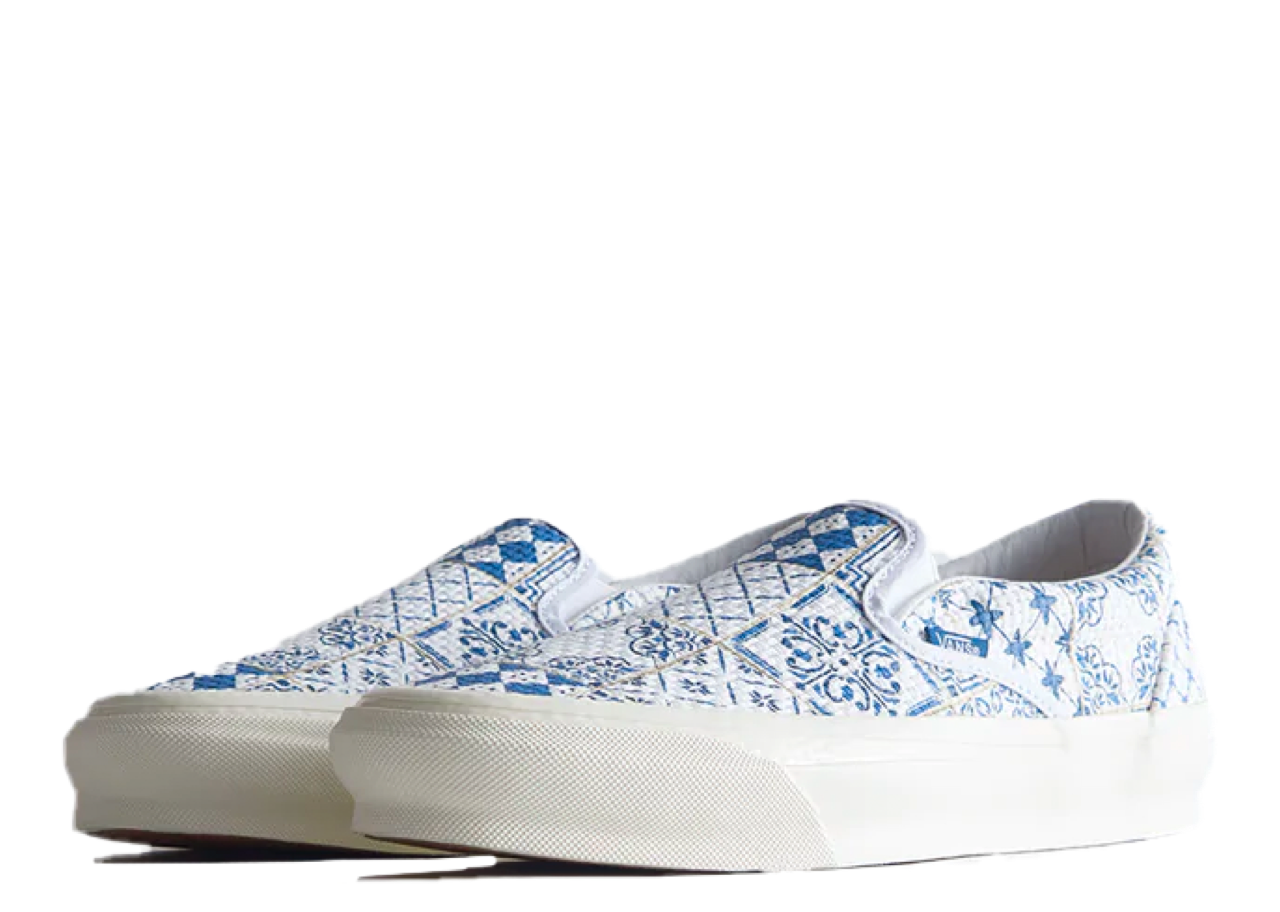 Vans OG Classic Slip-On LX Kith for Vault Azulejo Tile - photo 2