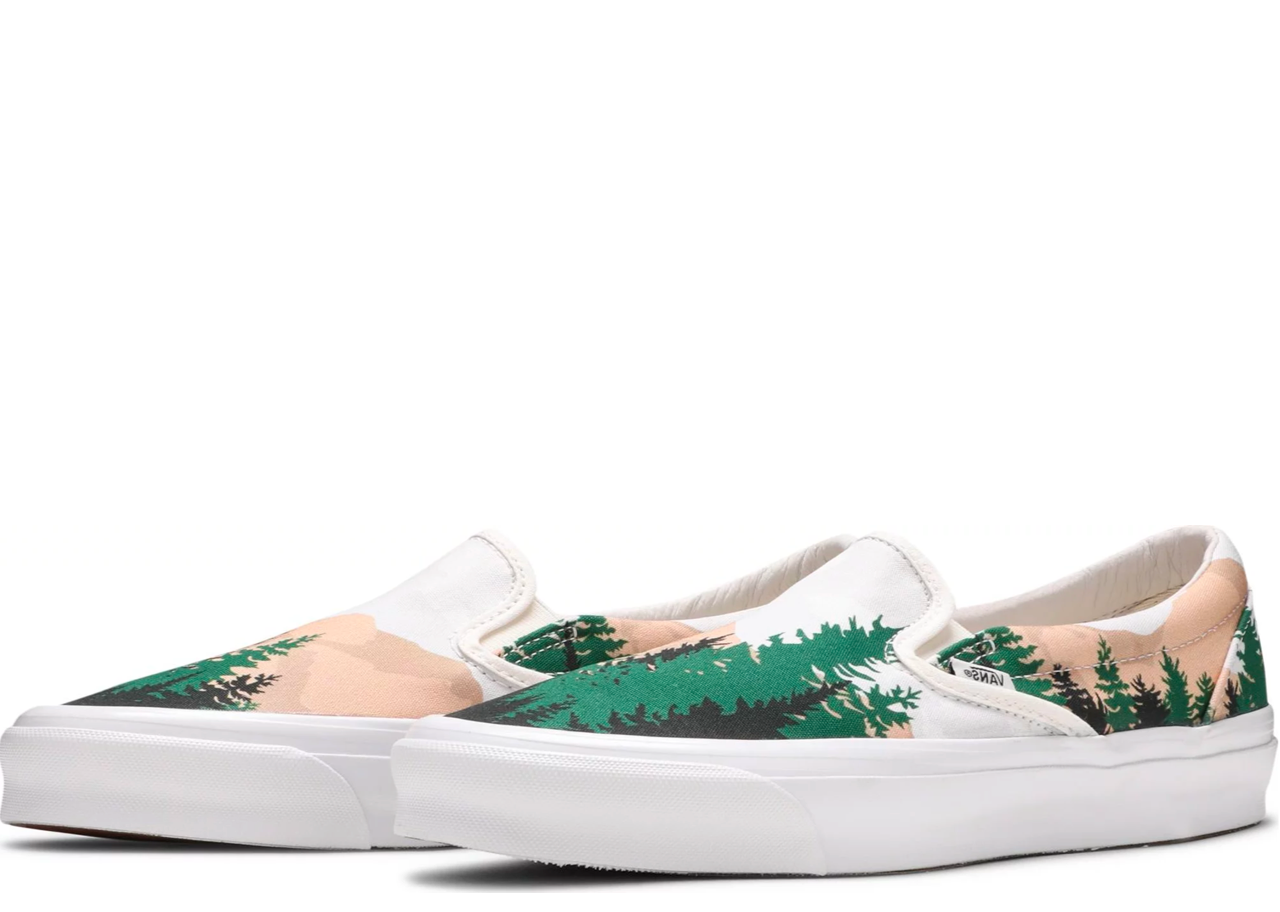 Vans Slip-On Kith 10th Anniversary Treescape - photo 2