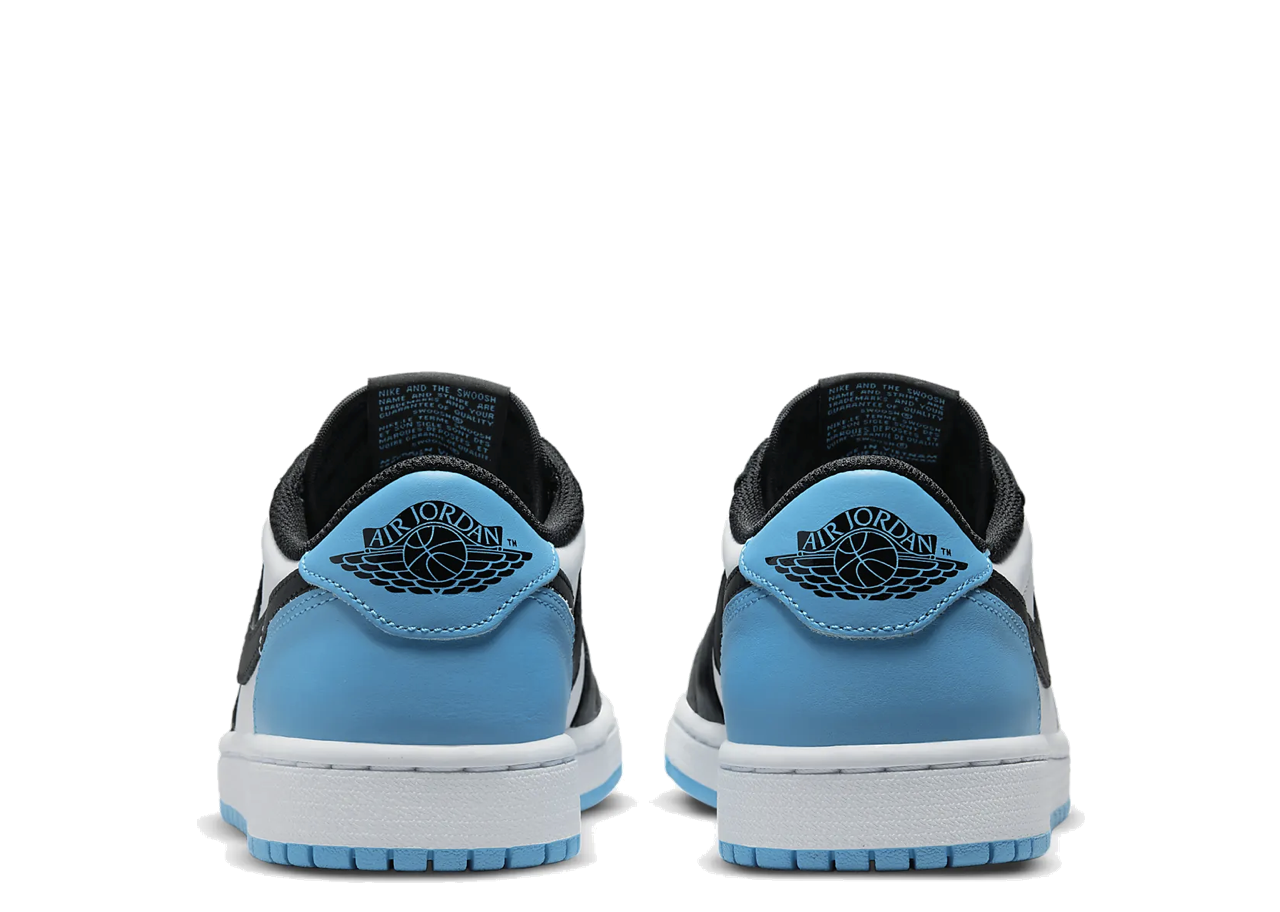 Air Jordan 1 Low Black Dark Powder Blue (Women's) - photo 3