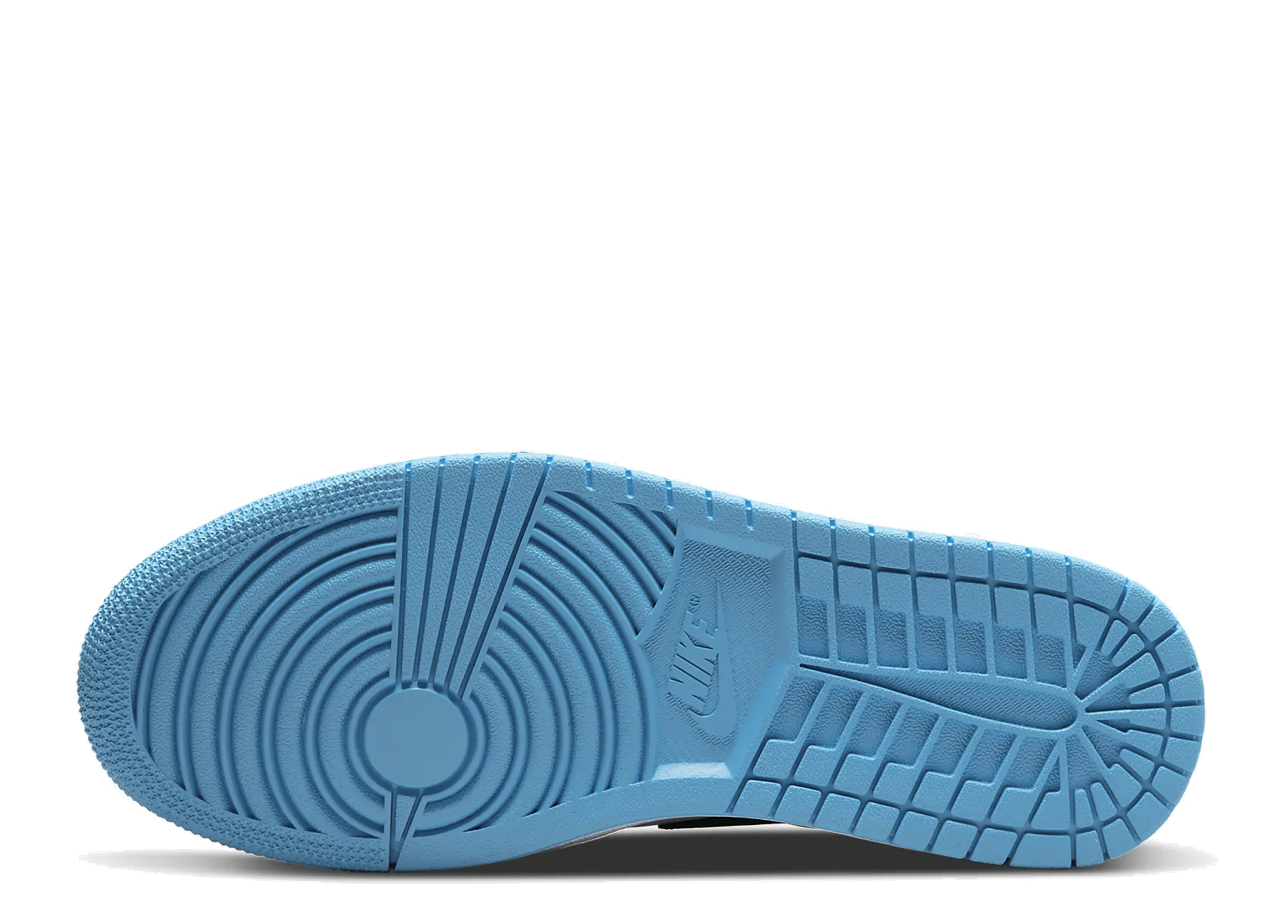 Air Jordan 1 Low Black Dark Powder Blue (Women's) - photo 4