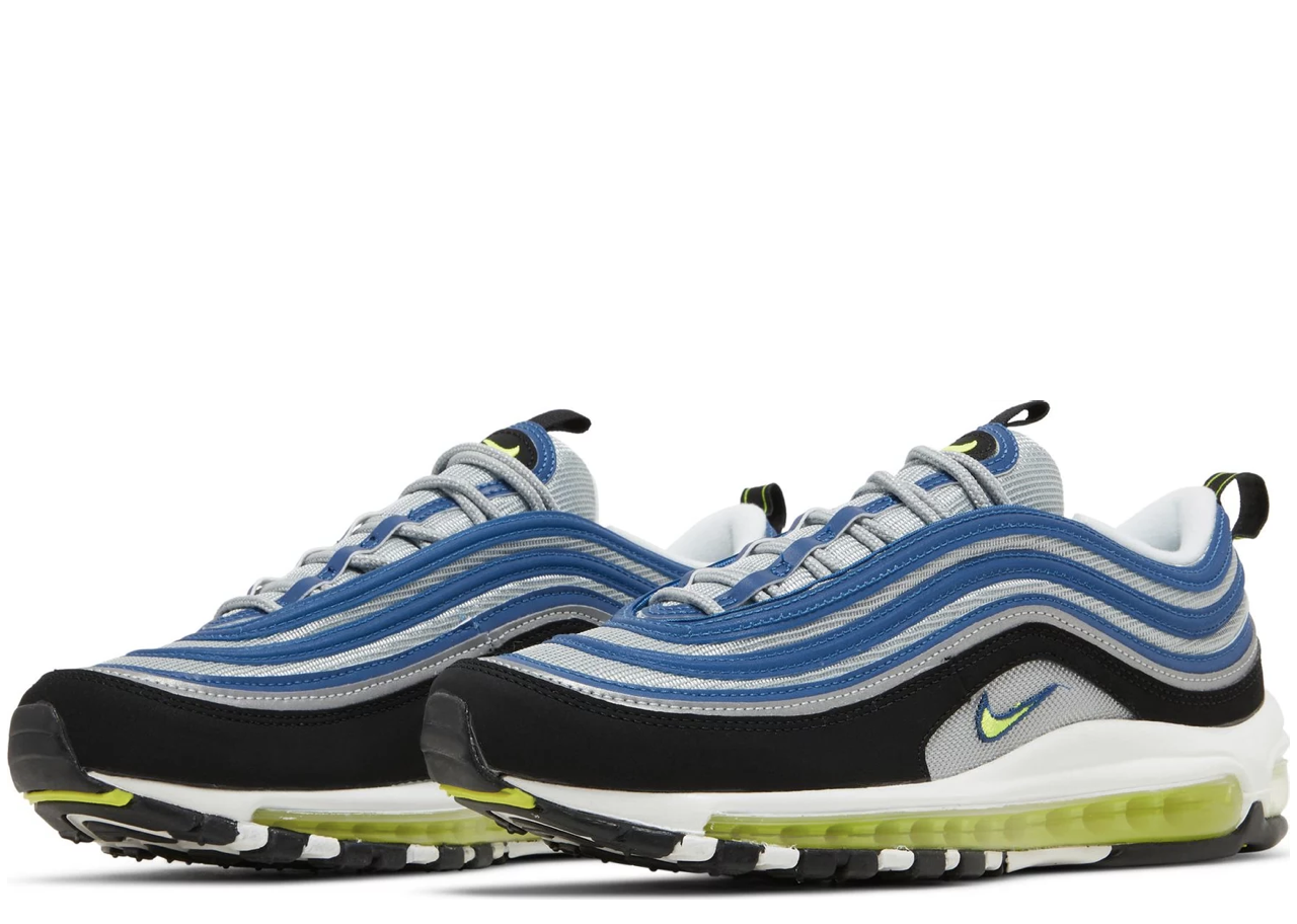 Nike Air Max 97 OG Atlantic Blue Voltage Yellow (Women's) - photo 2