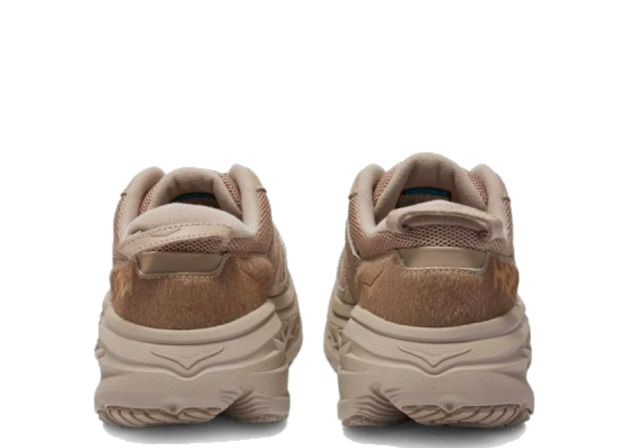 Hoka One One Bondi L Engineered Garments Taupe Cow Hair - photo 3