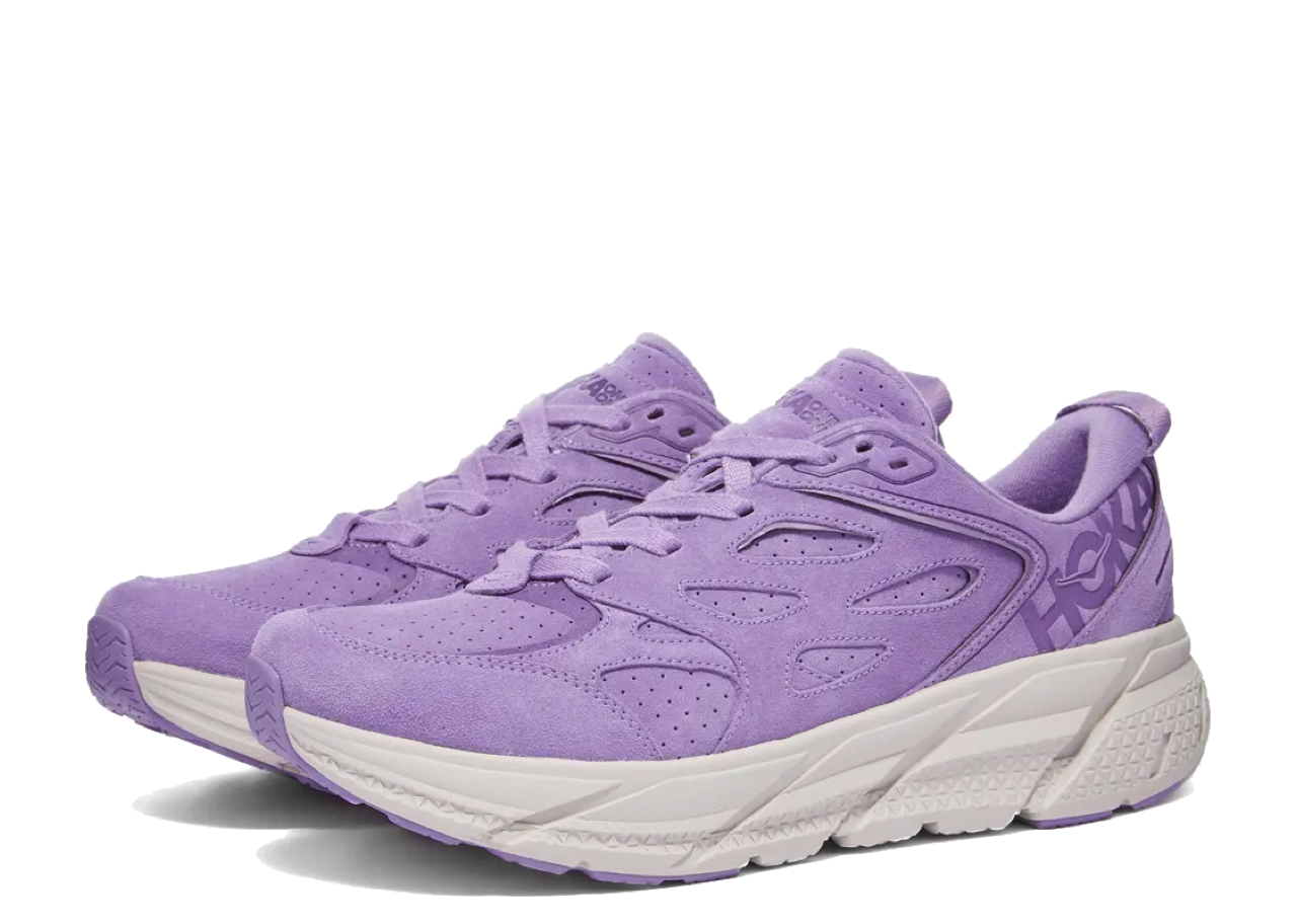 Hoka One One Bondi L Suede Chalk Violet Lilac Ash - photo 2
