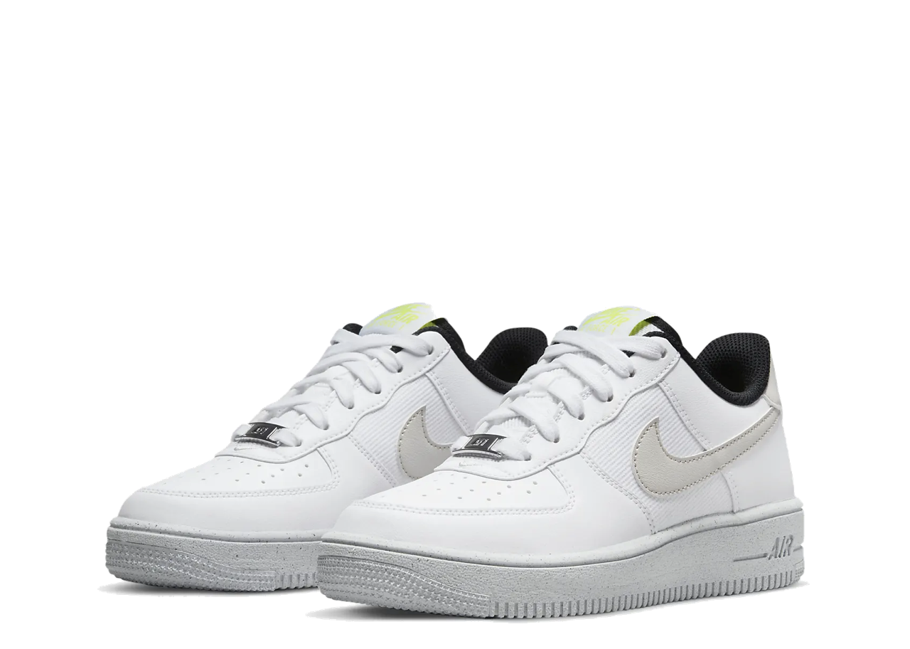 Nike Air Force 1 Crater Next Nature White Volt (Grade School) - photo 2