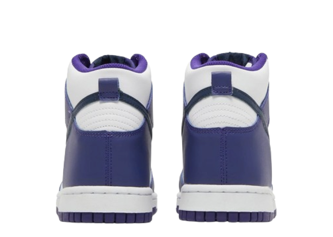 Nike Dunk High Electro Purple Midnght Navy (Grade School) - photo 3