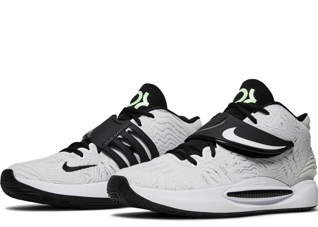 Nike KD 14 TB White Black - photo 2