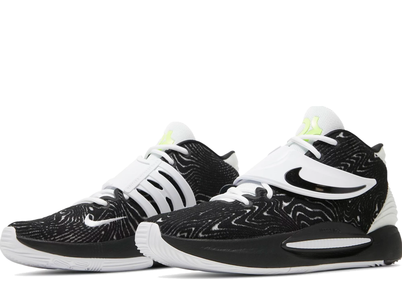 Nike KD 14 TB Black White Volt - photo 2