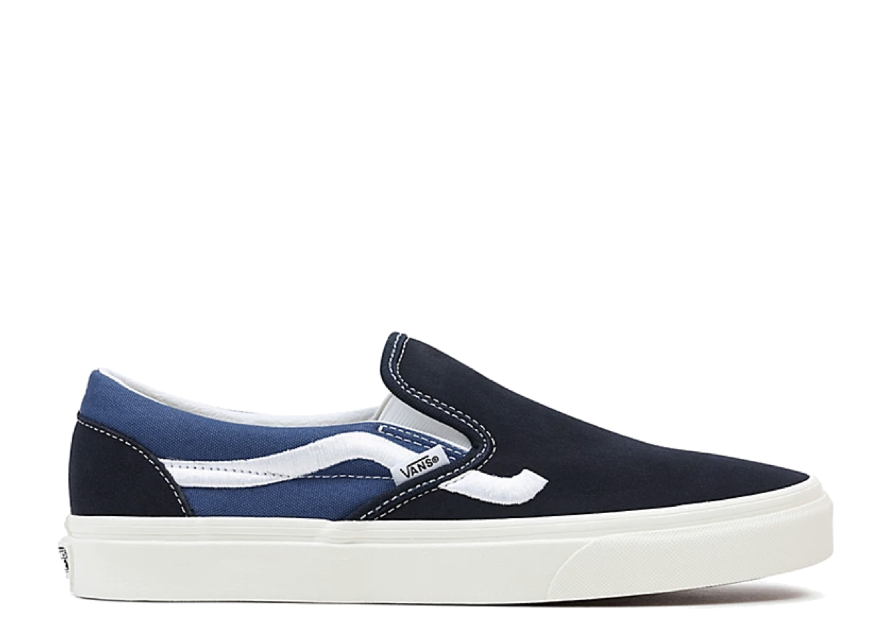 Vans Classic Slip-On Sidestripe Navy