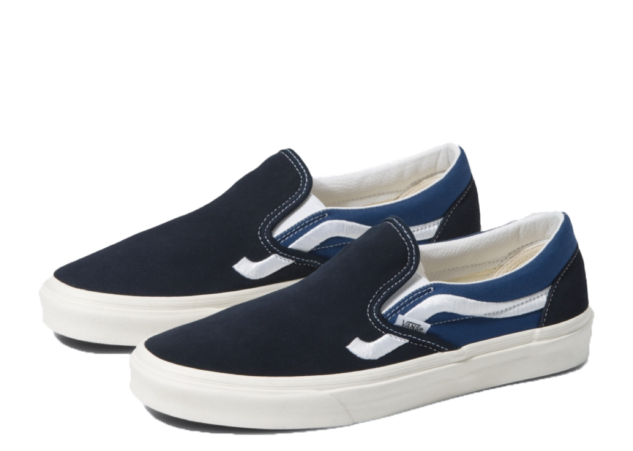 Vans Classic Slip-On Sidestripe Navy - photo 2
