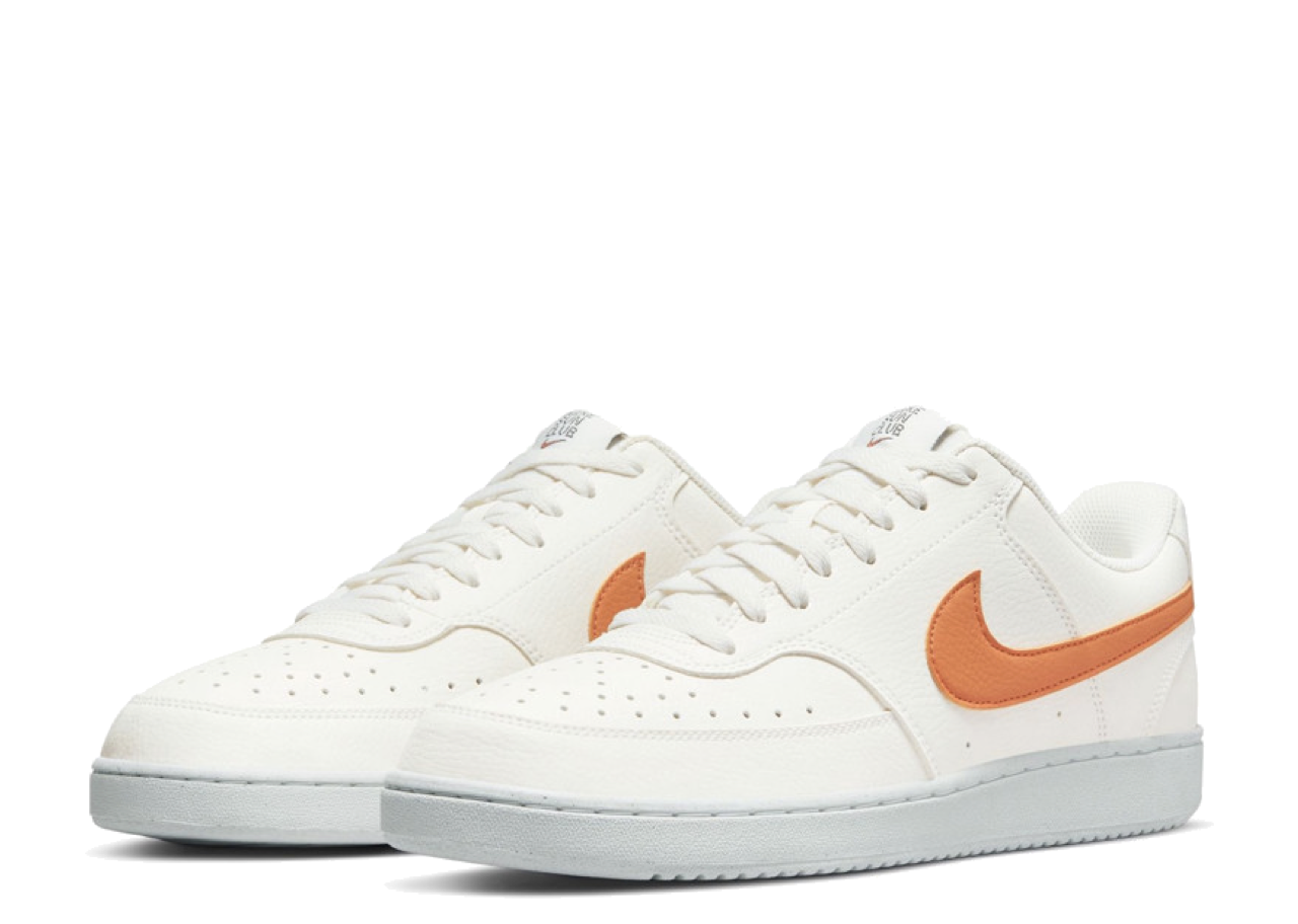 Nike Court Vision Low White Orange - photo 2