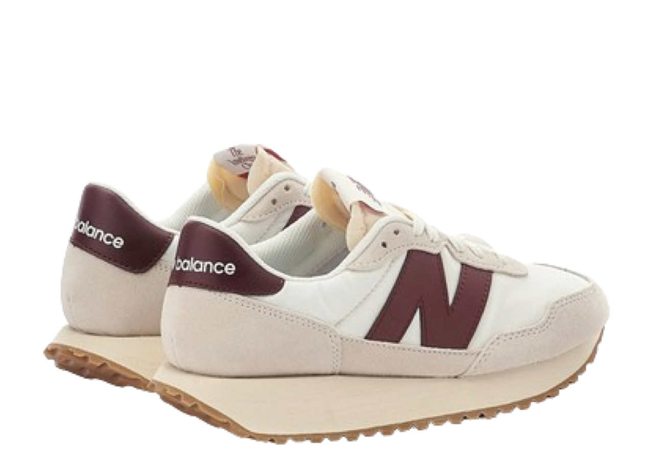 New Balance 237 White Burgundy - photo 3