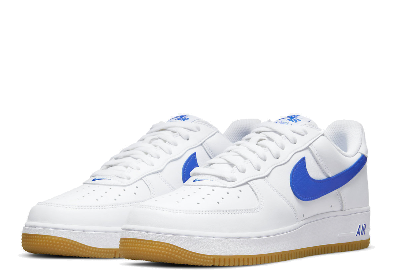 Nike Air Force 1 '07 Low Color of the Month Varsity Royal Gum - photo 2