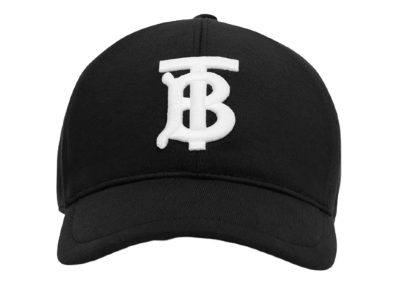 Burberry Monogram Motif Cotton Jersey Baseball Cap