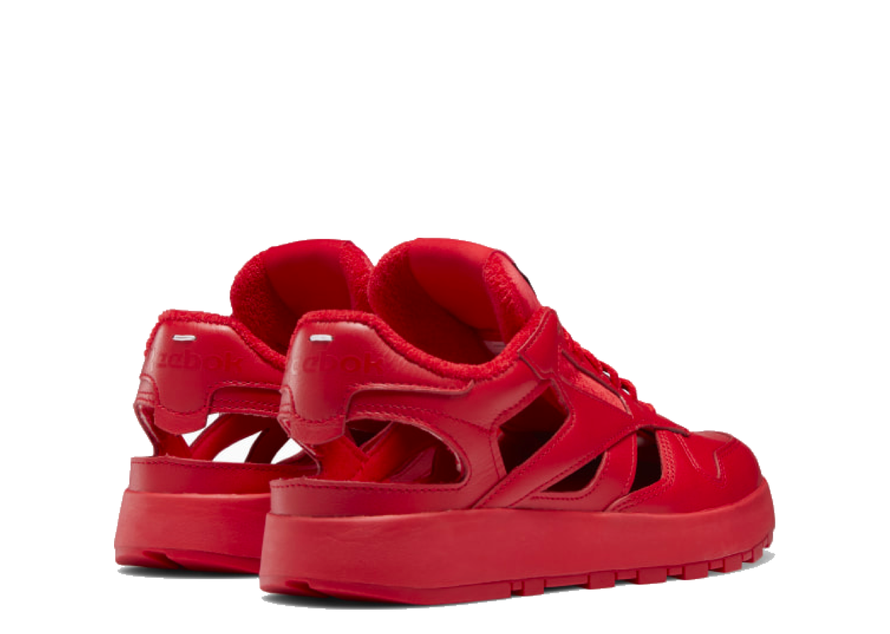 Reebok Classic Leather Tabi Decortique Low Maison Margiela Red - photo 3