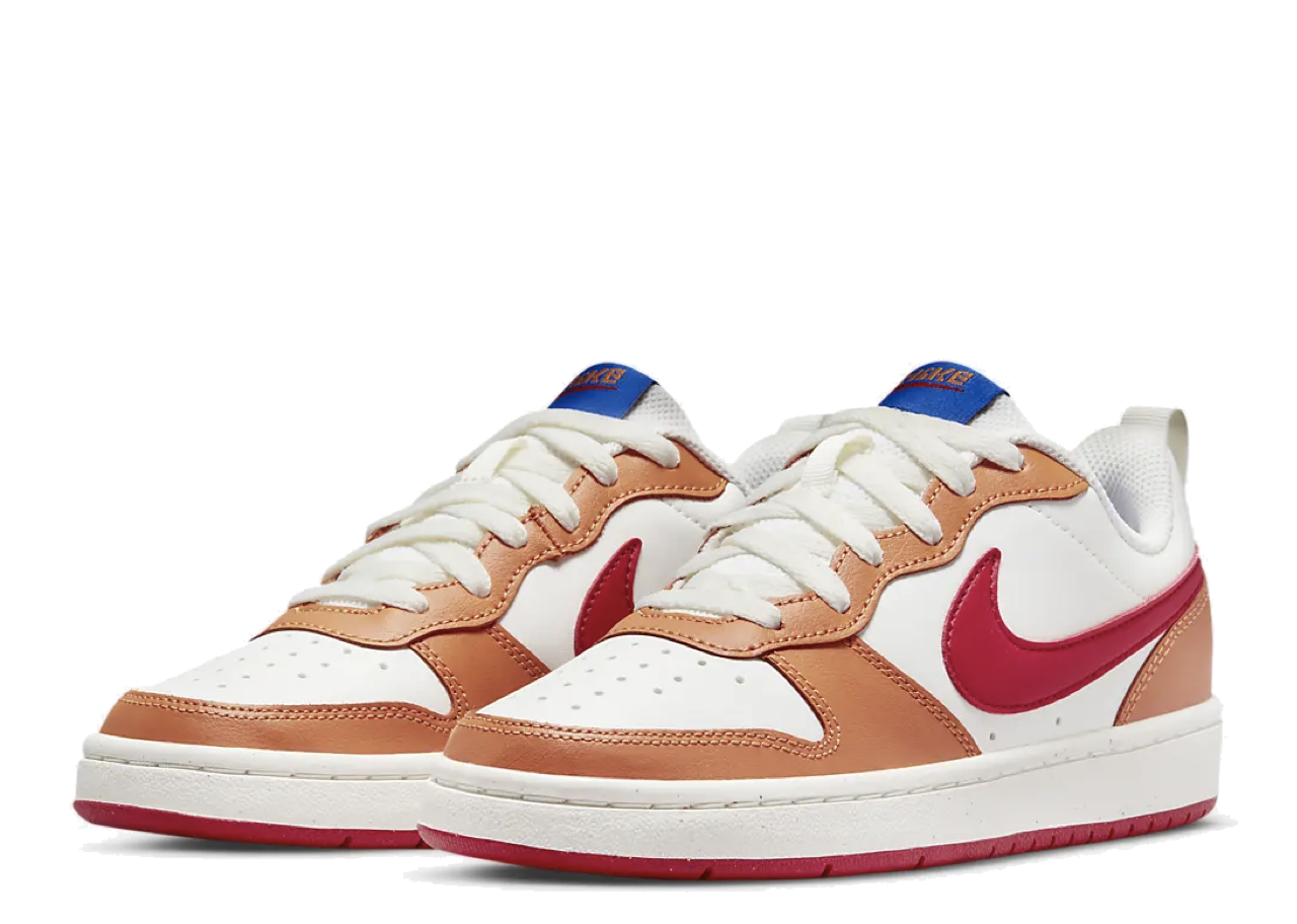 Nike Court Borough Low 2 University Red (Grade School) - photo 2