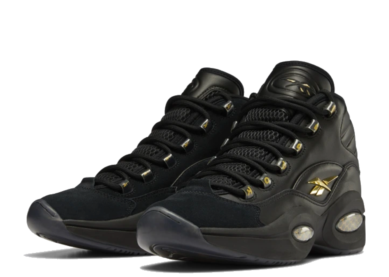 Reebok Question Mid Black Gold - photo 2