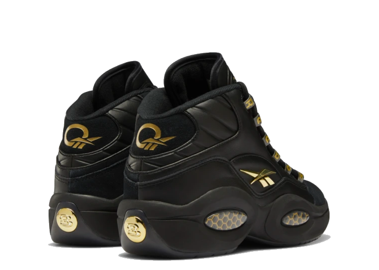 Reebok Question Mid Black Gold - photo 3