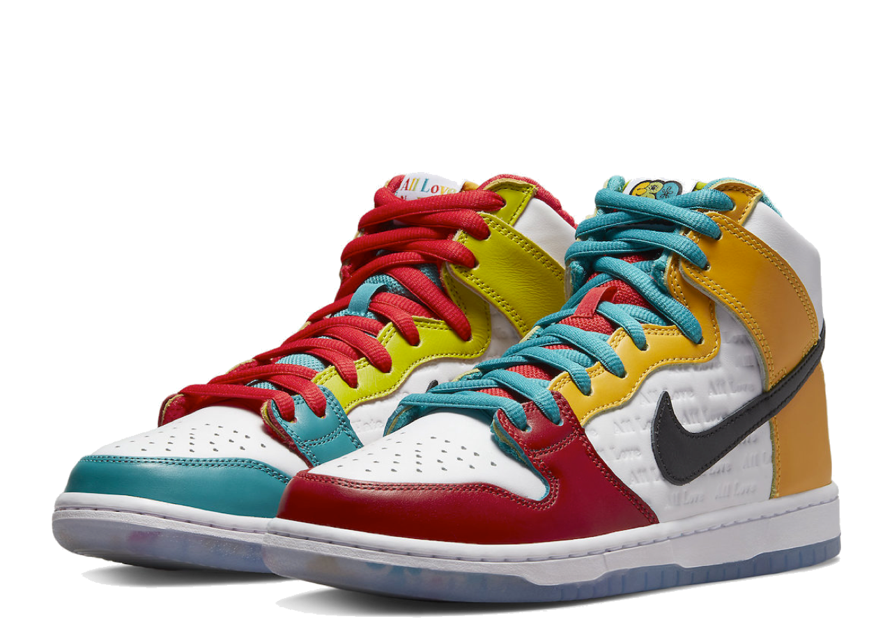 Nike SB Dunk High Pro froSkate All Love - photo 2