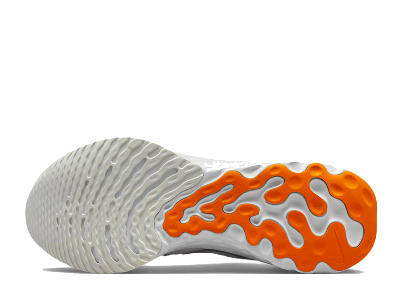Nike React Infinity Run Flyknit 3 White Grey Kumquat - photo 4