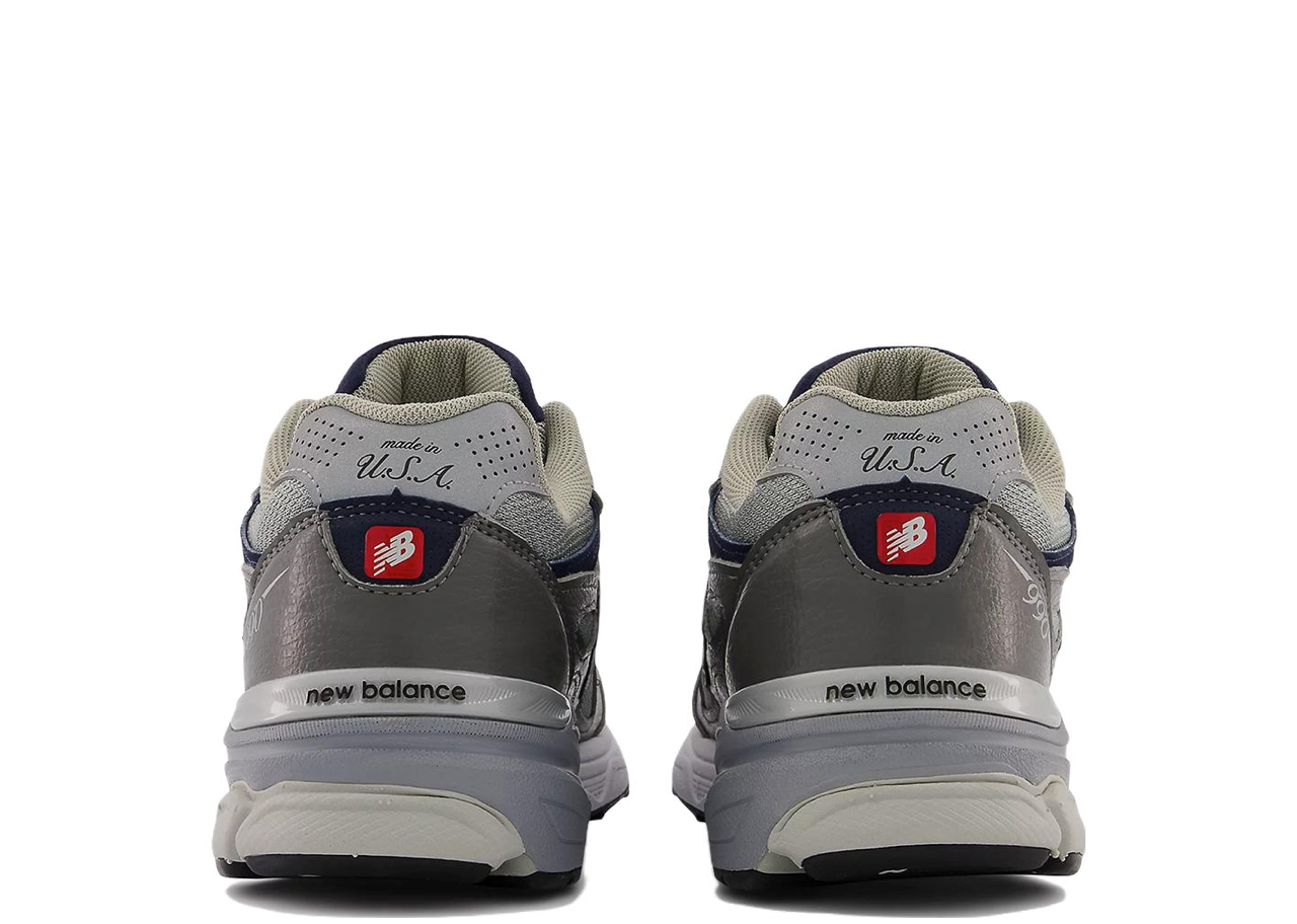 New Balance 990v3 Elephant Grey Navy - photo 3