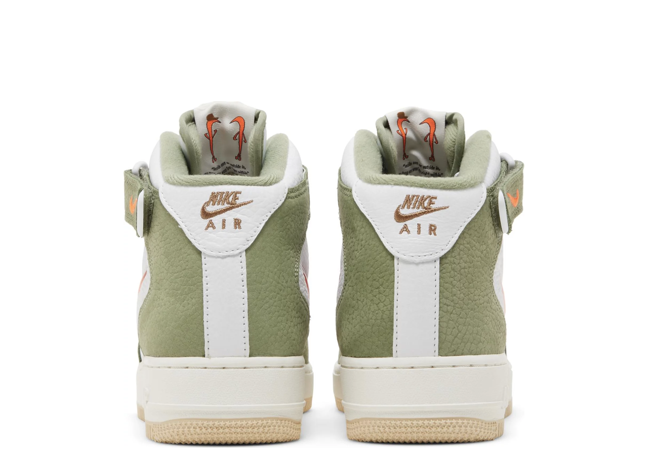 Nike Air Force 1 Mid QS Jewel Oil Green - photo 3