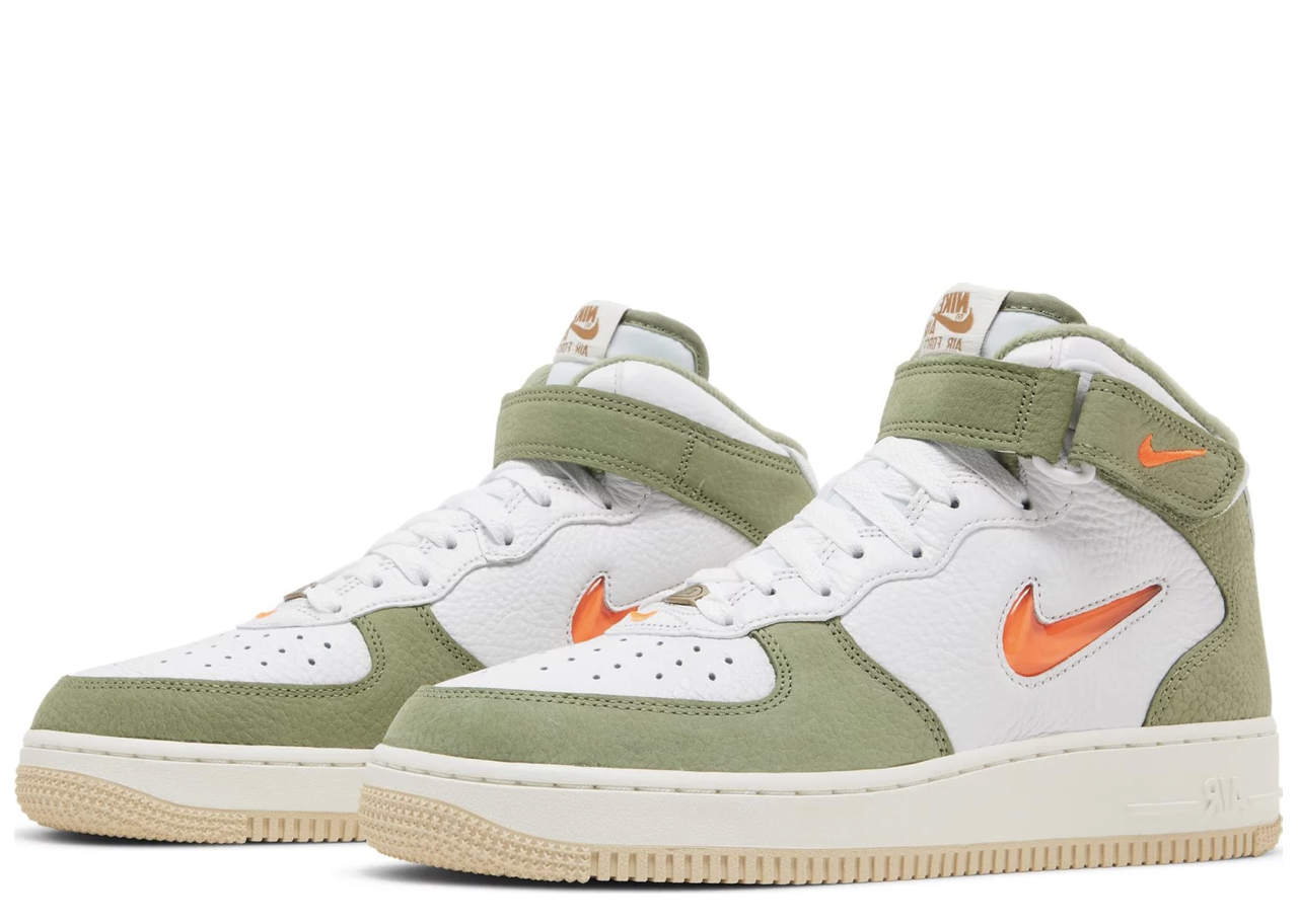 Nike Air Force 1 Mid QS Jewel Oil Green - photo 2