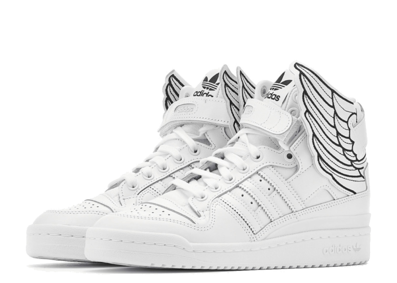 Adidas Forum Hi Wings 4.0 Jeremy Scott White Black - photo 2