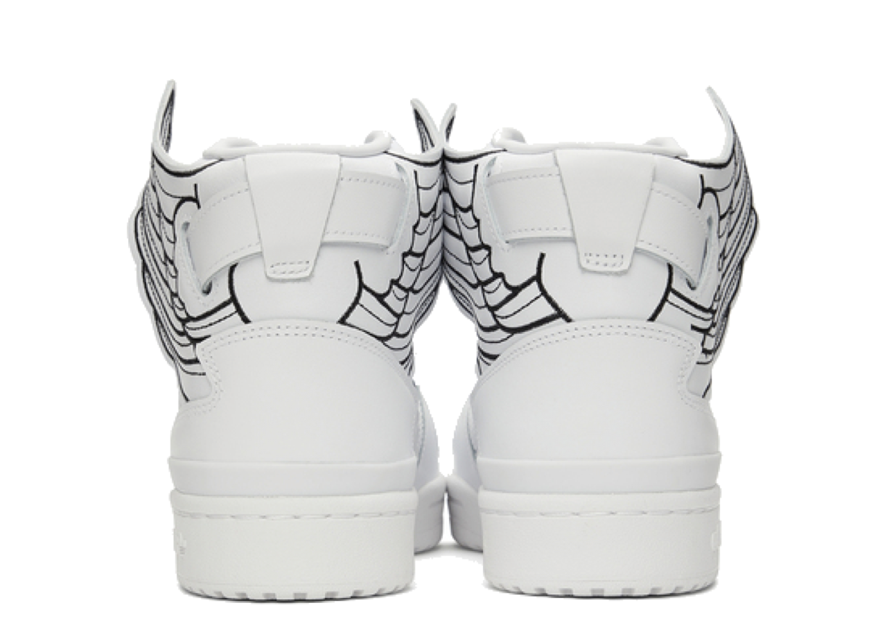 Adidas Forum Hi Wings 4.0 Jeremy Scott White Black - photo 3