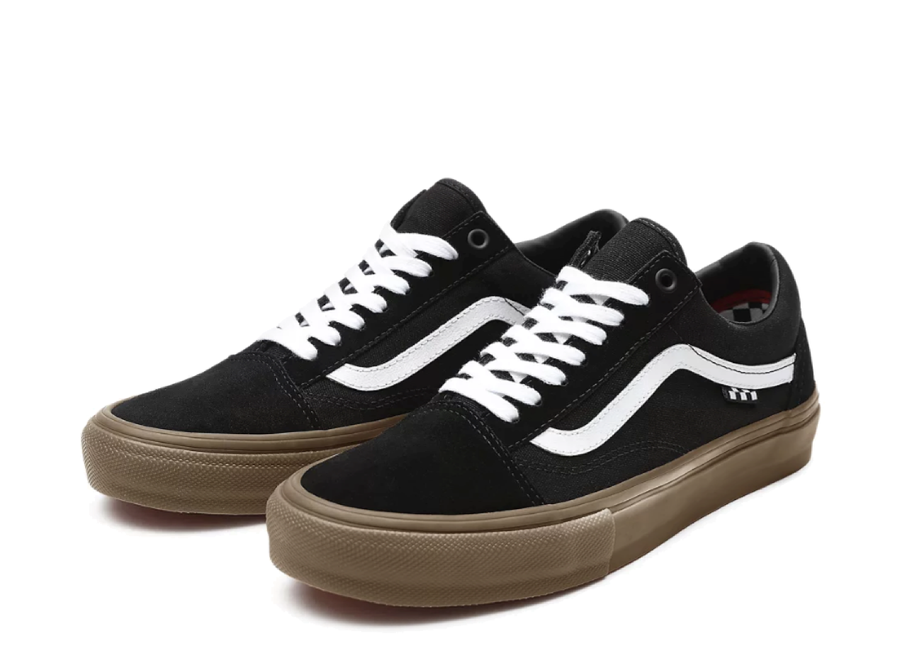 Vans Skate Old Skool Black White Gum - photo 2