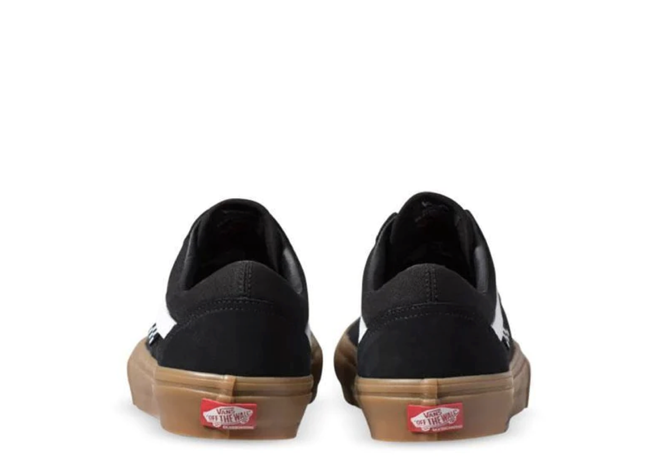 Vans Skate Old Skool Black White Gum - photo 3