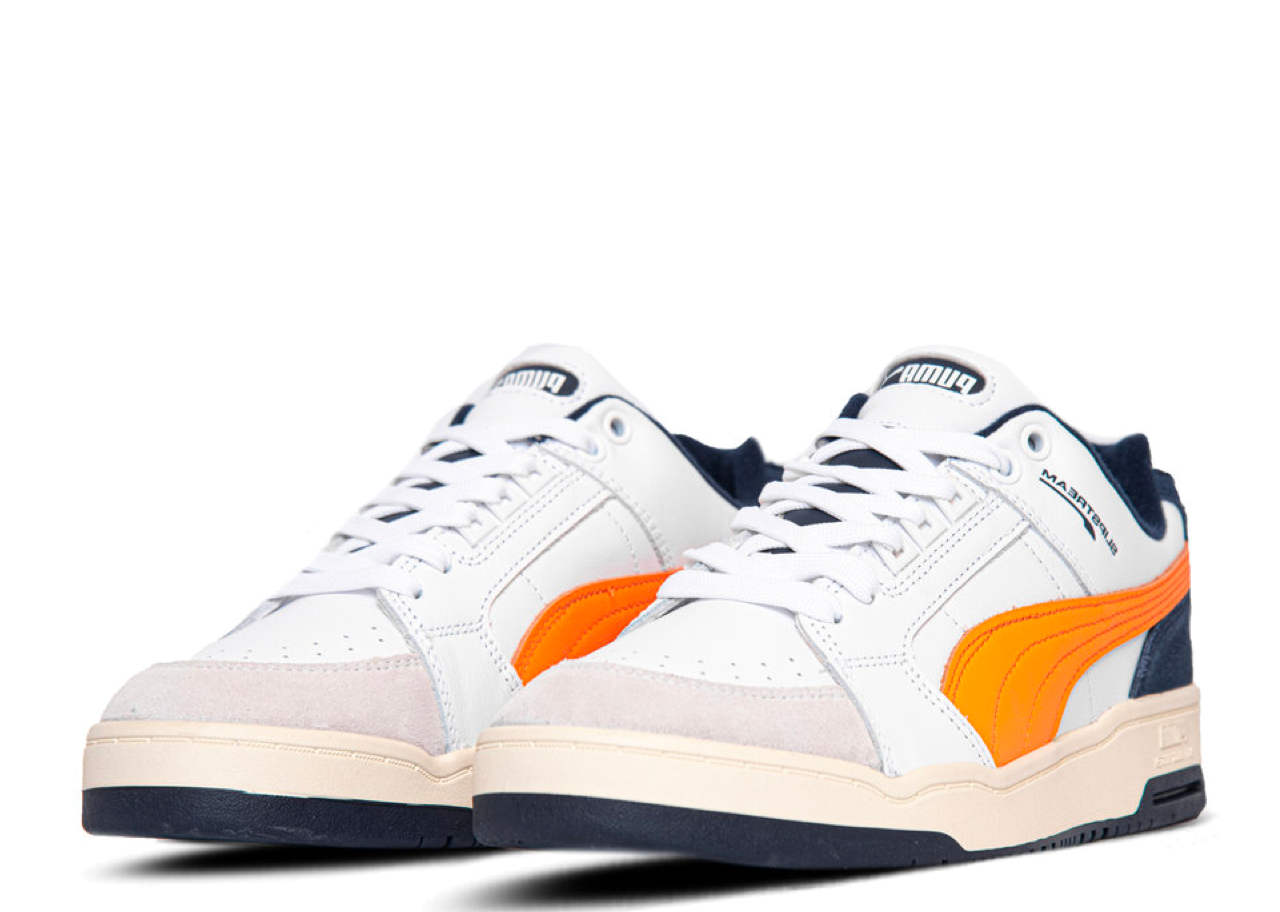 Puma Slipstream Low Retro White Vibrant Orange - photo 2