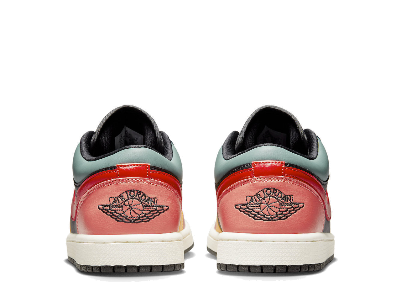 Air Jordan 1 Low SE Black Multi-Color (Women's) - photo 3
