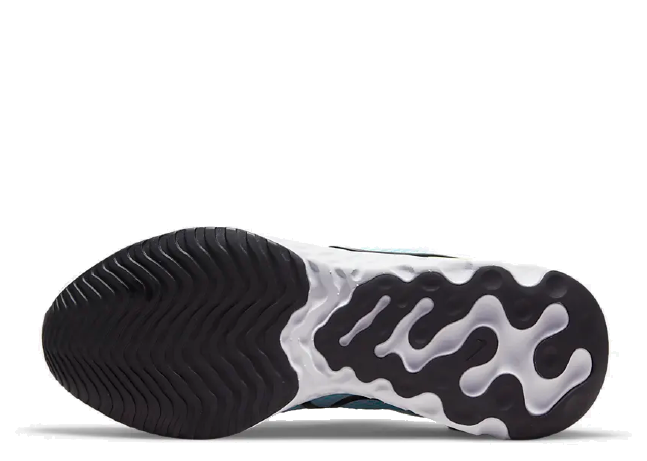 Nike React Miler 3 White Chlorine Vivid Sulfur - photo 4