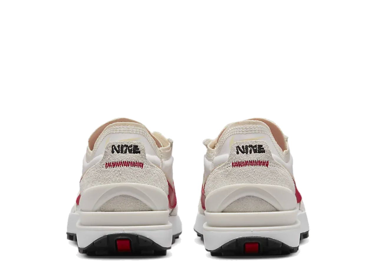 Nike Waffle One SE Sail Pearl White Black Gym Red (Women's) - photo 3