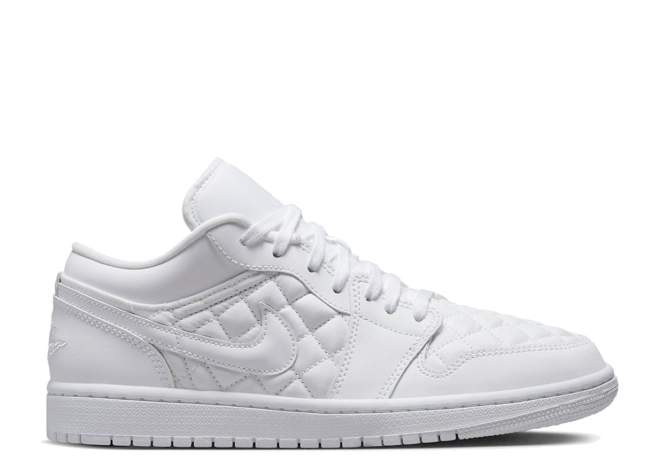 Air Jordan 1 Low Quilted White (Women's)