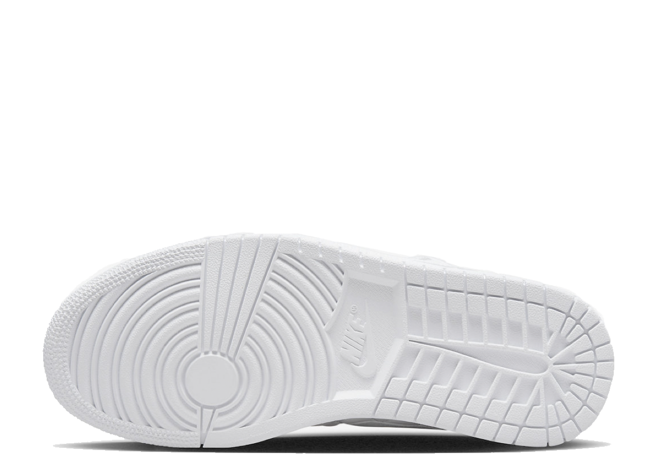 Air Jordan 1 Low Quilted White (Women's) - photo 4