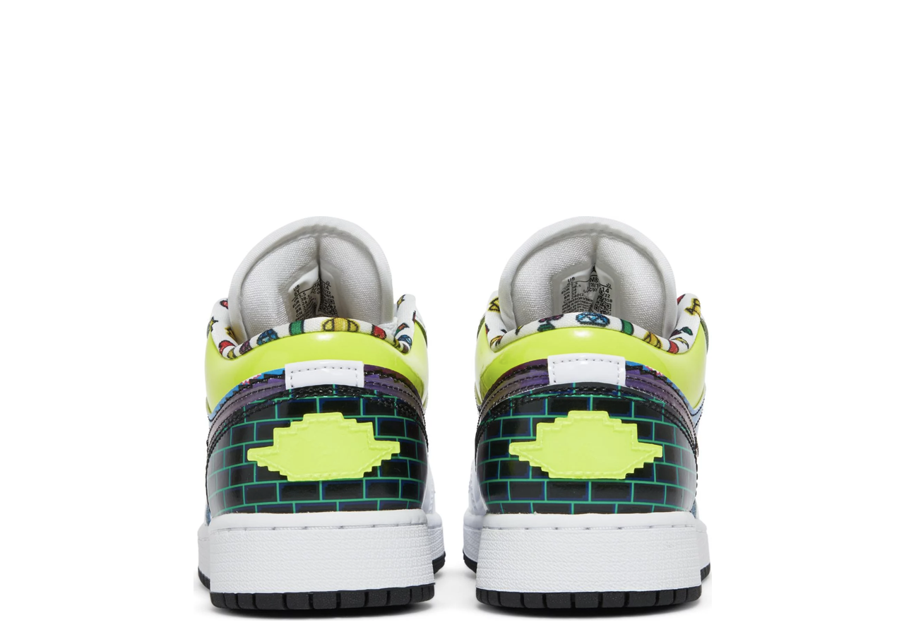 Air Jordan 1 Low Old School Gaming (Grade School) - photo 3