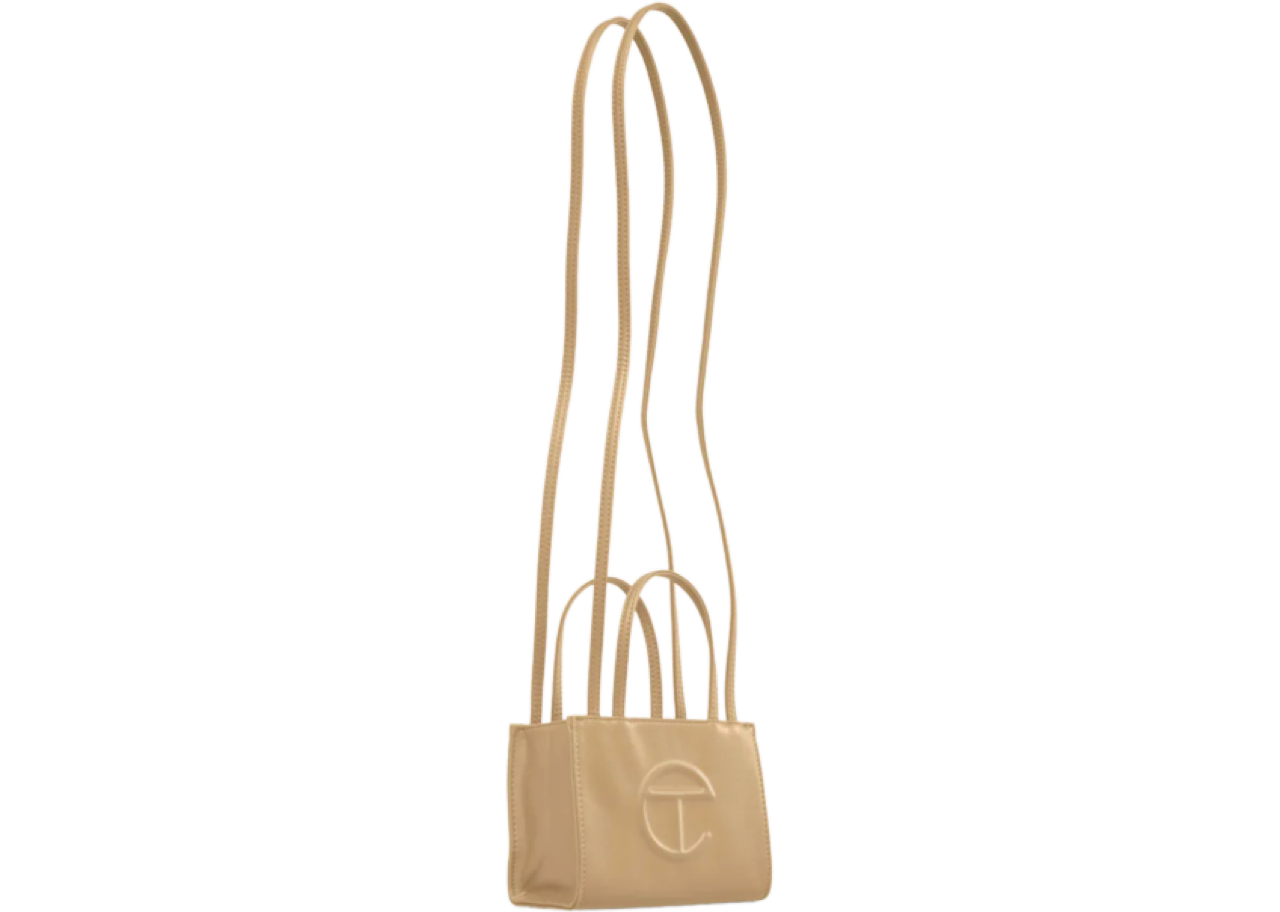Telfar Small Cream Shopping Bag - photo 2