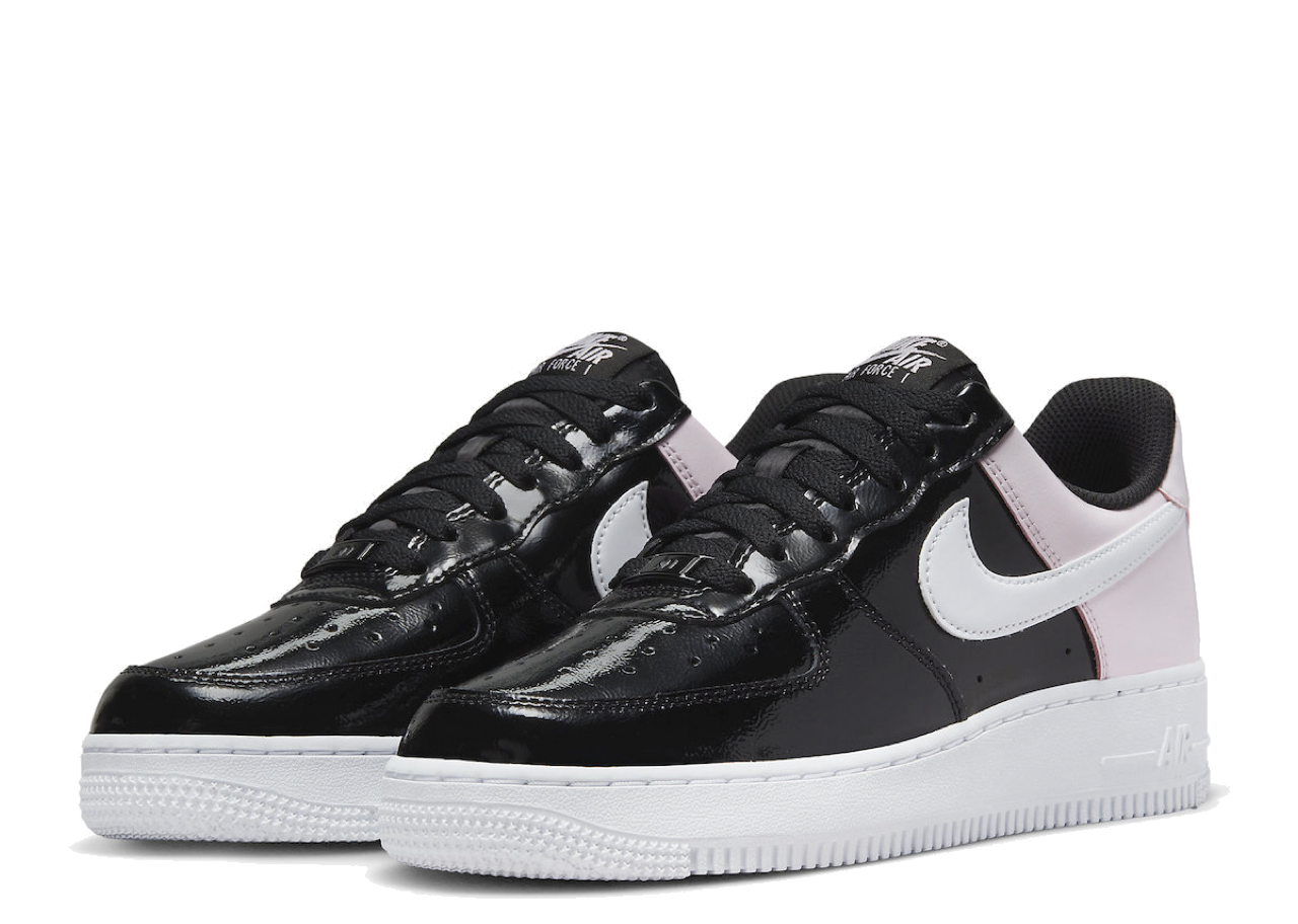 Nike Air Force 1 Low Black Patent Pink (Women's) - photo 2