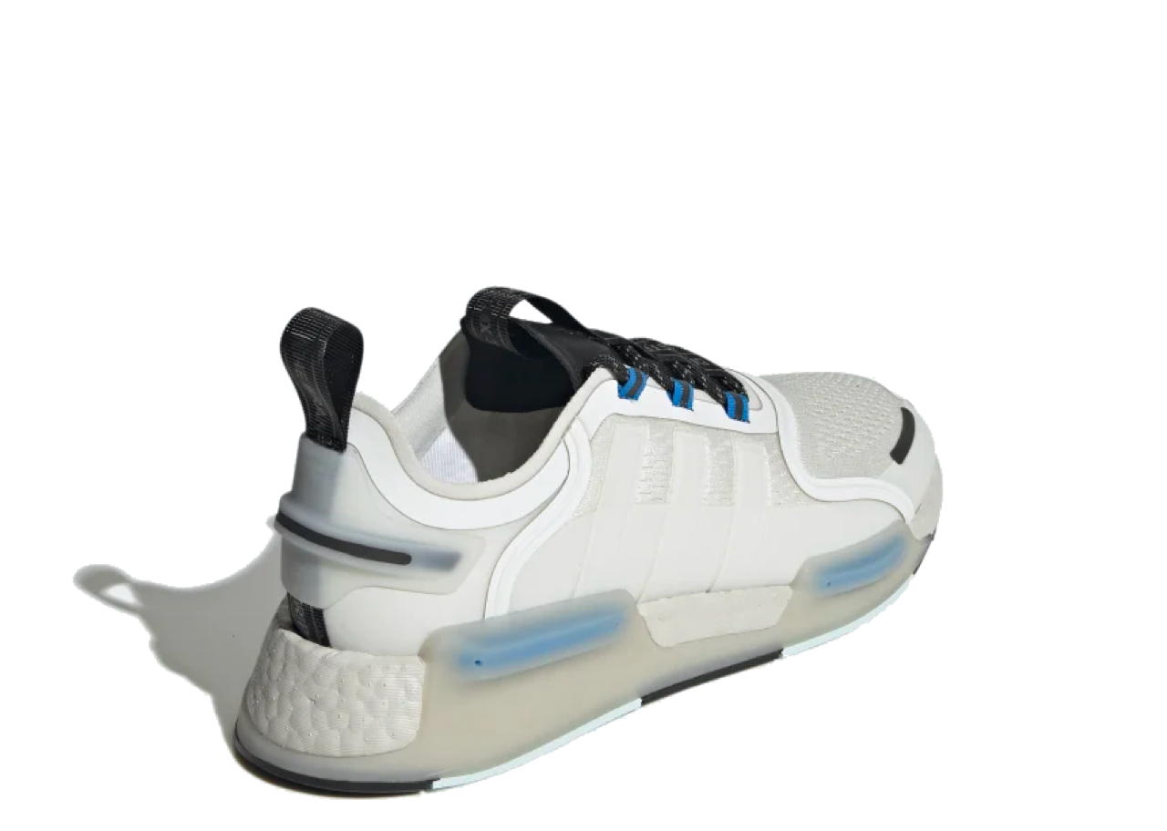 Adidas NMD R1 V3 Crystal White Blue Rush - photo 3