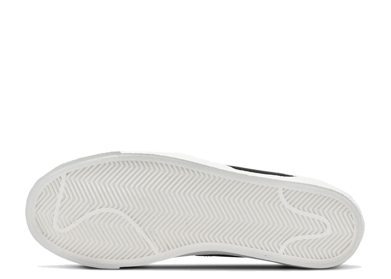 Nike Blazer Low 77 White Black Light Photo Blue (Grade School) - photo 4