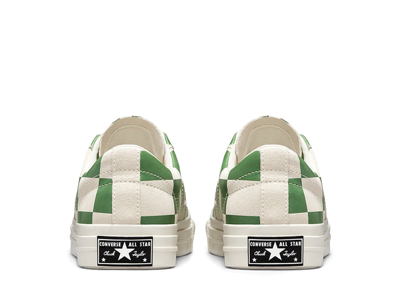 Converse One Star Ox Blocked Warped Board Green - photo 3