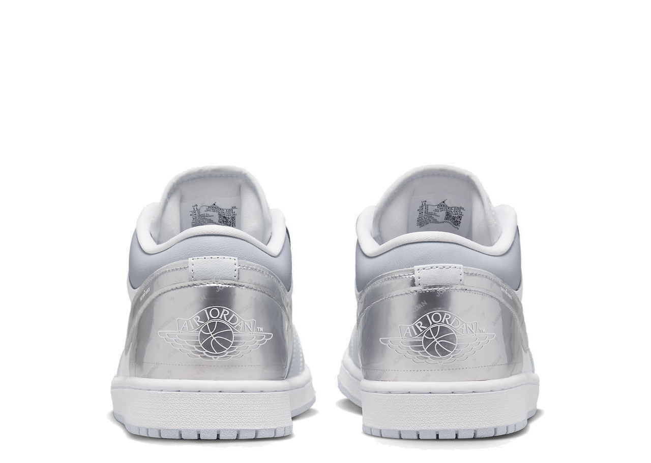 Air Jordan 1 Low SE Tear Away Silver - photo 4
