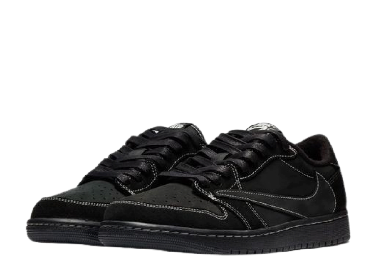 Air Jordan 1 Retro Low OG SP Travis Scott Black Phantom - photo 2