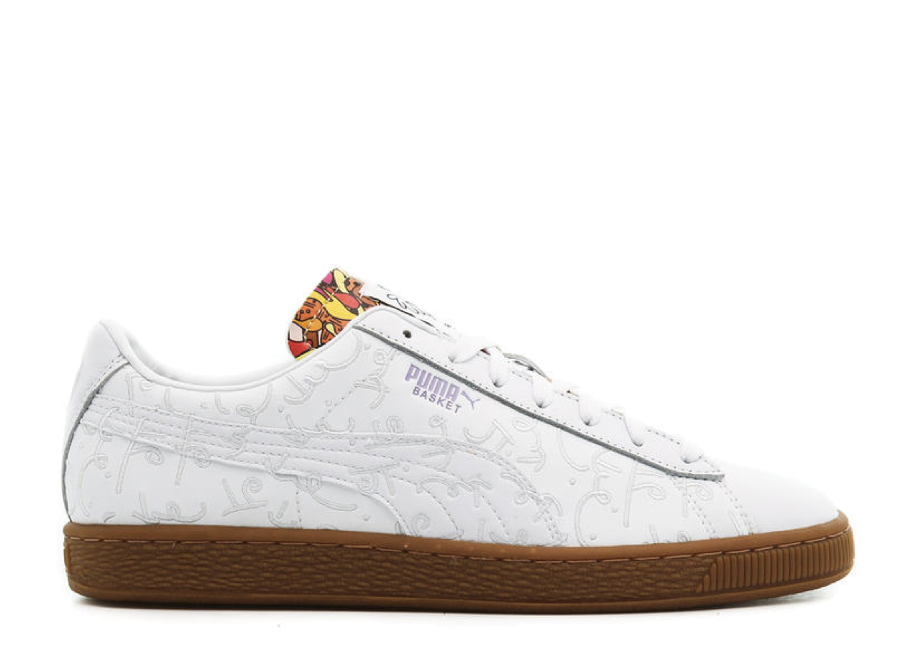 Puma Basket Romero Britto White Gum