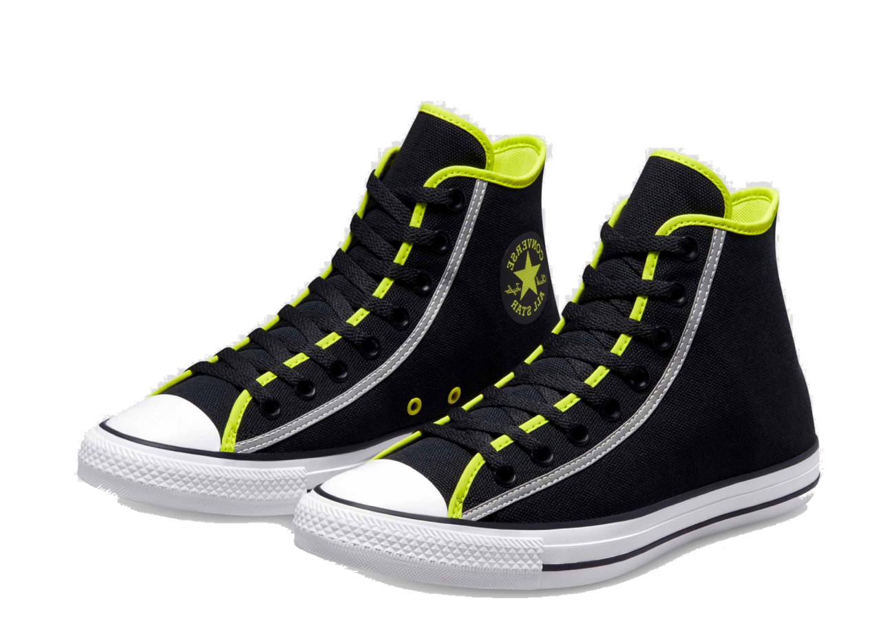 Converse Chuck Taylor All-Star High Street Black Lime - photo 2
