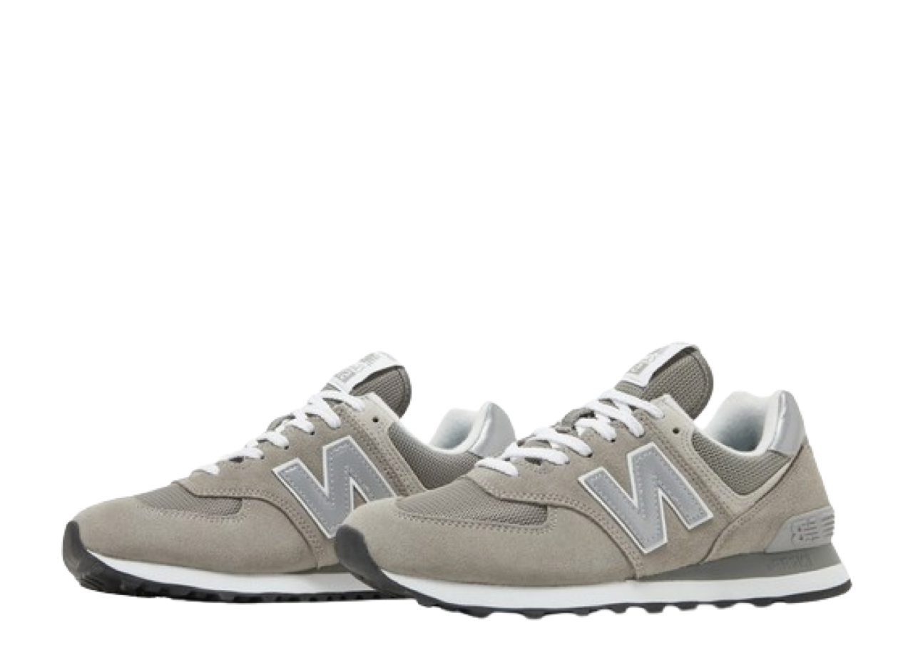 New Balance 574 Grey White (2022) - photo 2